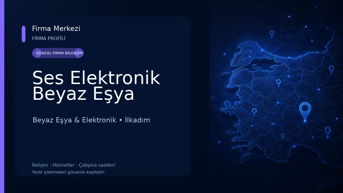 Ses Elektronik Beyaz Eşya Beyaz Eşya & Elektronik