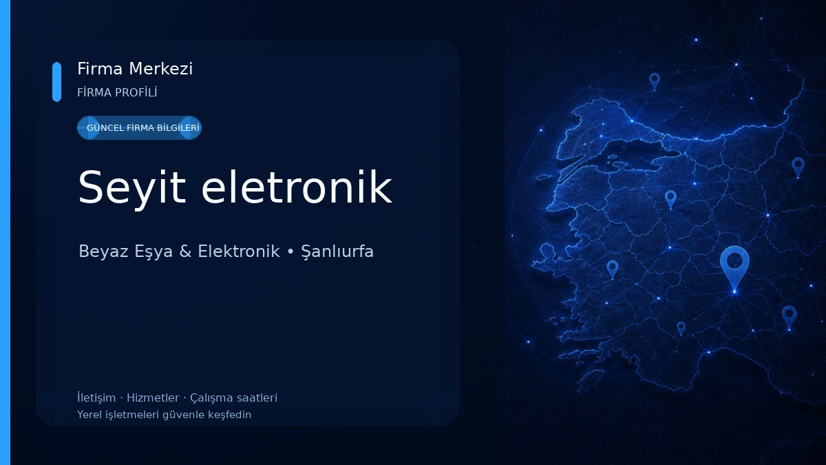 Seyit eletronik Beyaz Eşya & Elektronik