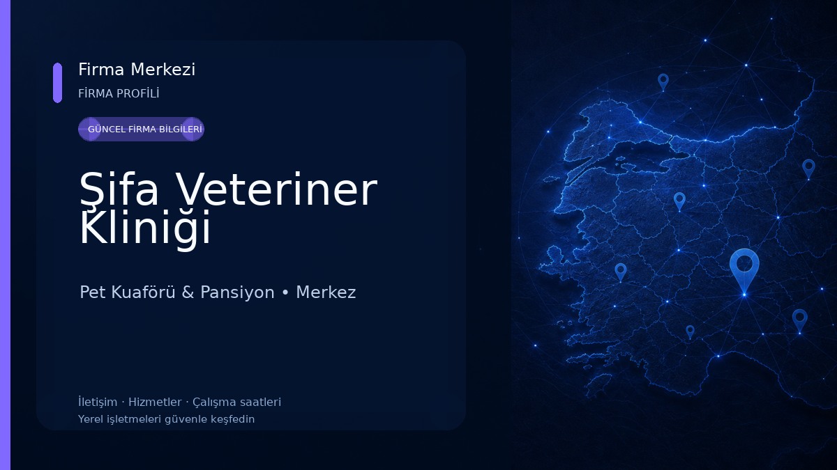 Şifa Veteriner Kliniği Pet Kuaförü & Pansiyon
