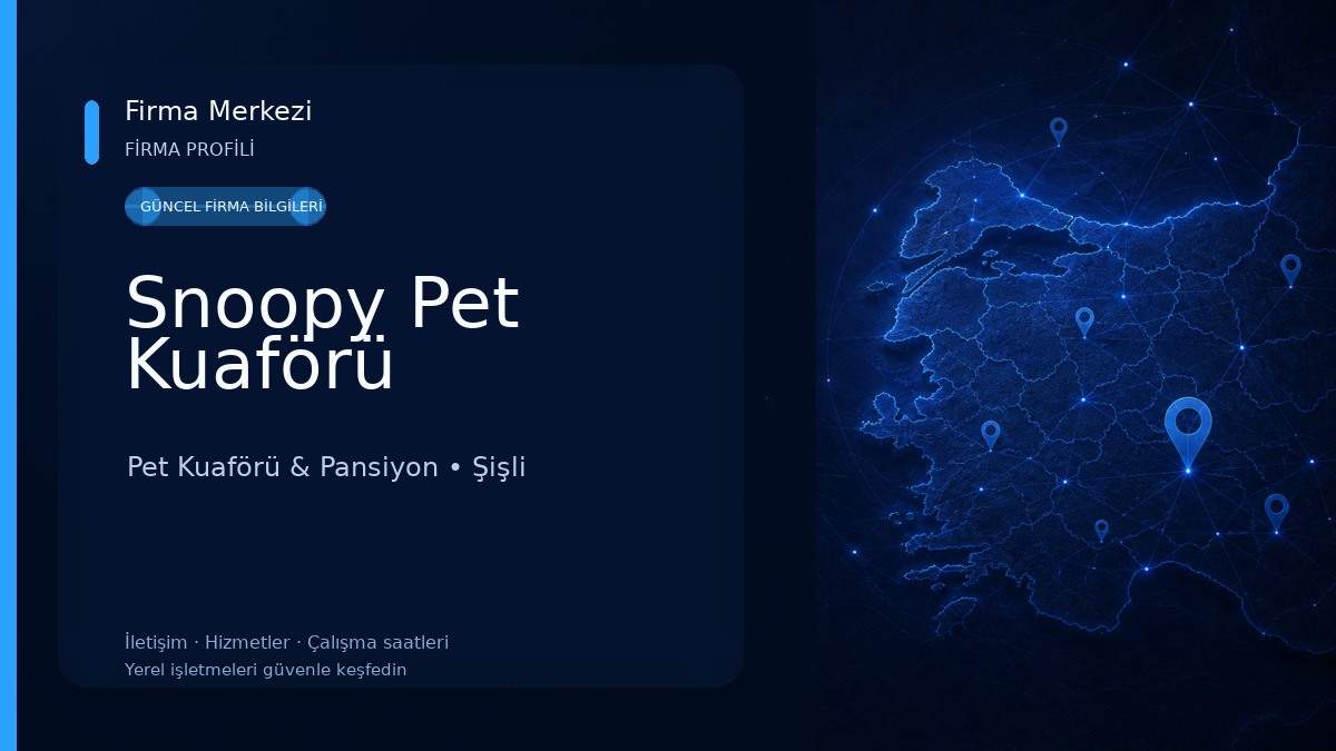 Snoopy Pet Kuaförü Pet Kuaförü & Pansiyon