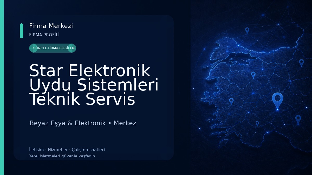 Star Elektronik Uydu Sistemleri Teknik Servis çanak anten tv tamir Beyaz Eşya & Elektronik