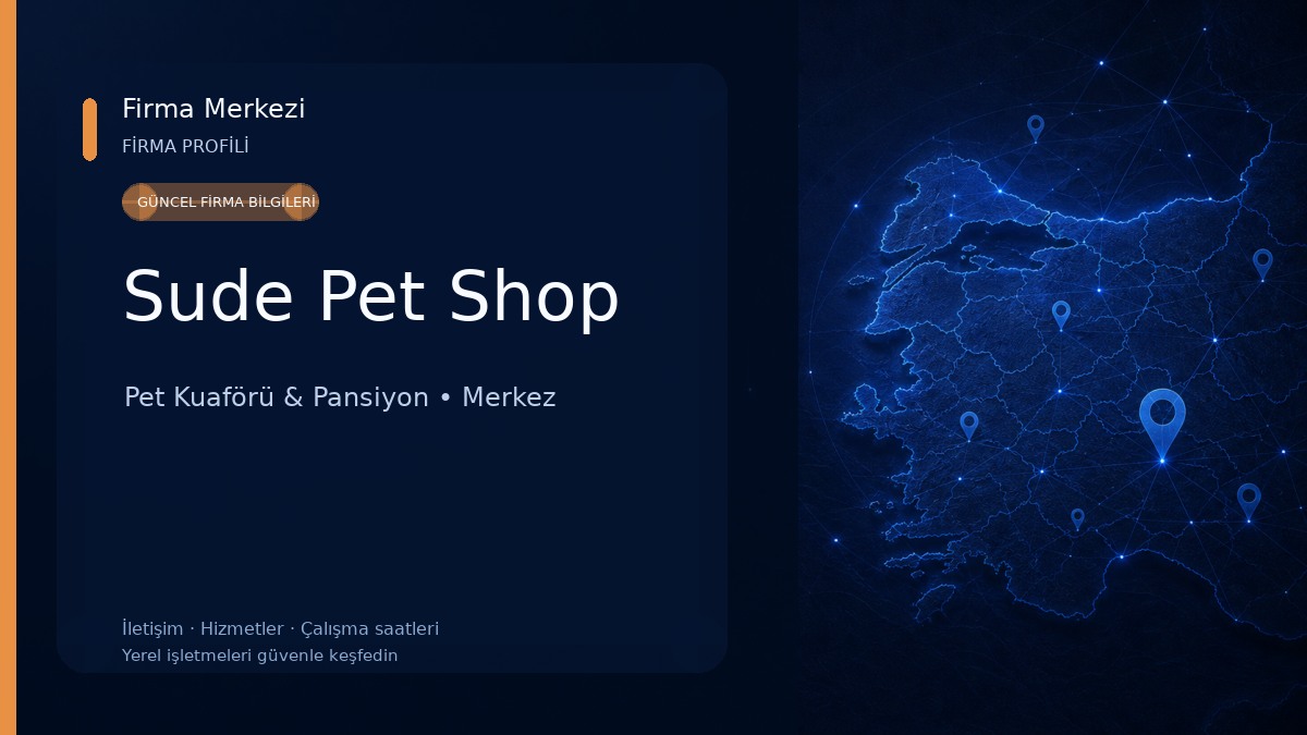 Sude Pet Shop Pet Kuaförü & Pansiyon
