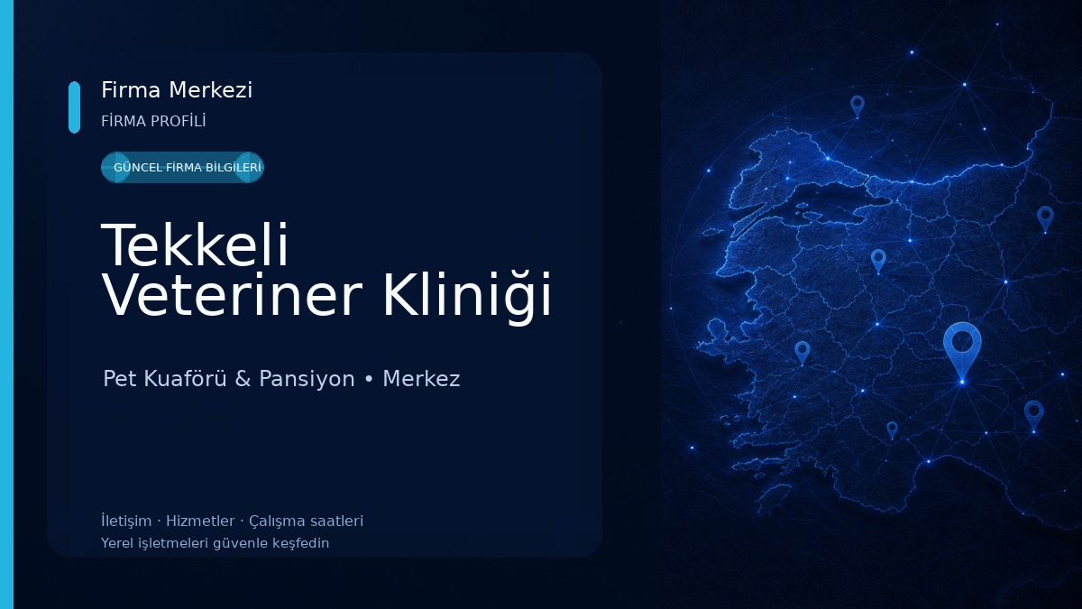 Tekkeli Veteriner Kliniği Pet Kuaförü & Pansiyon