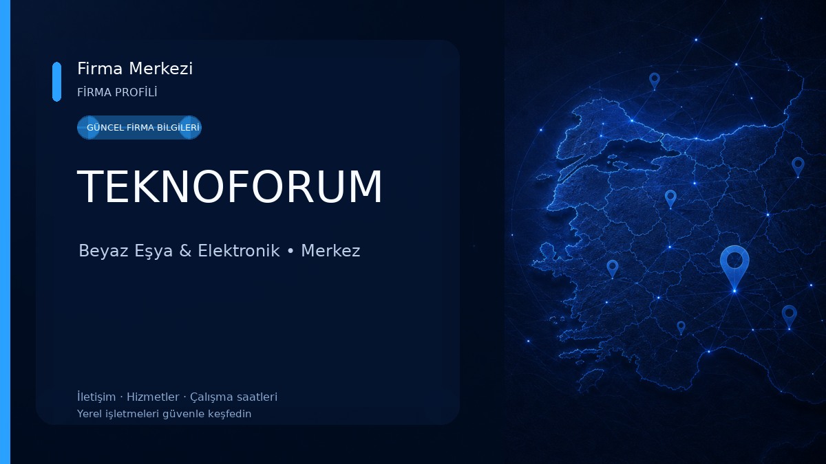 TEKNOFORUM Beyaz Eşya & Elektronik