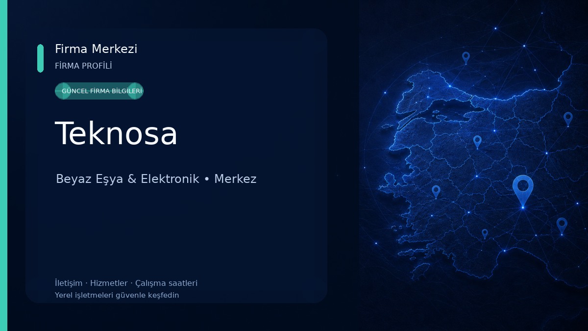 Teknosa Beyaz Eşya & Elektronik