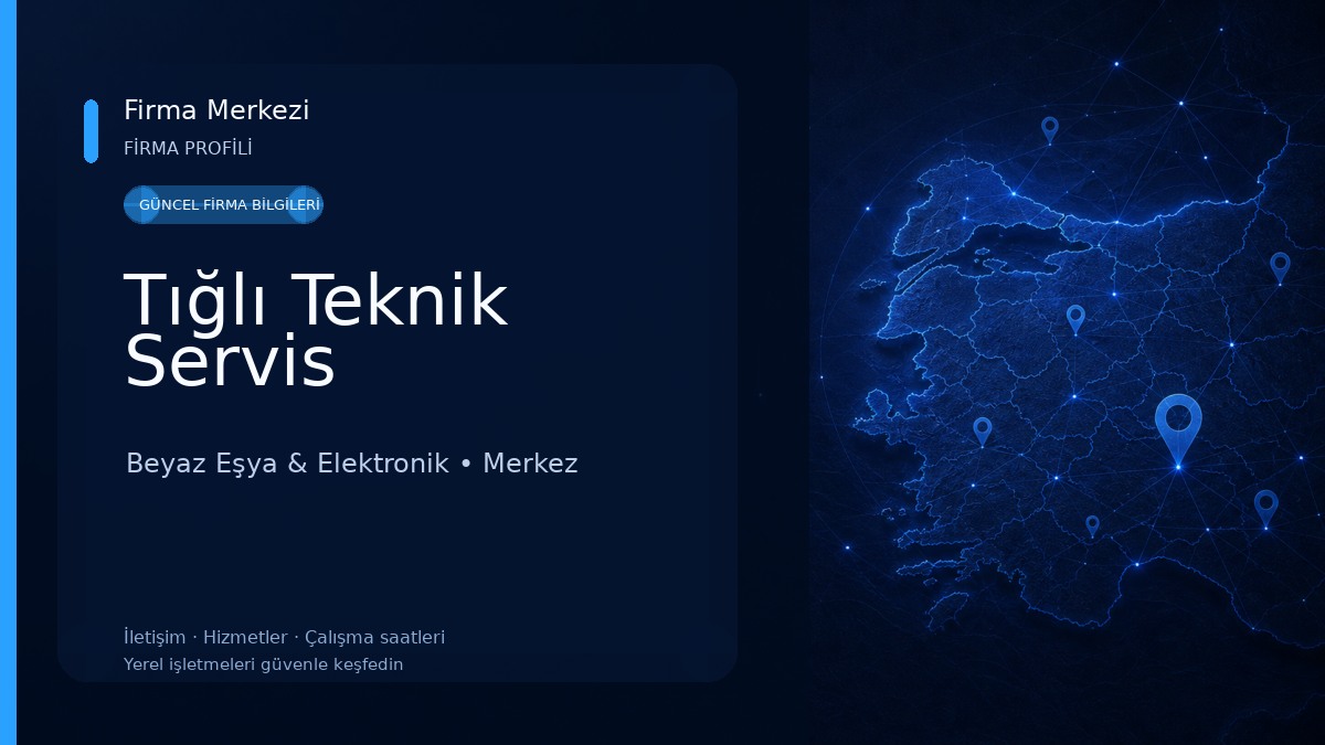 Tığlı Teknik Servis Beyaz Eşya & Elektronik