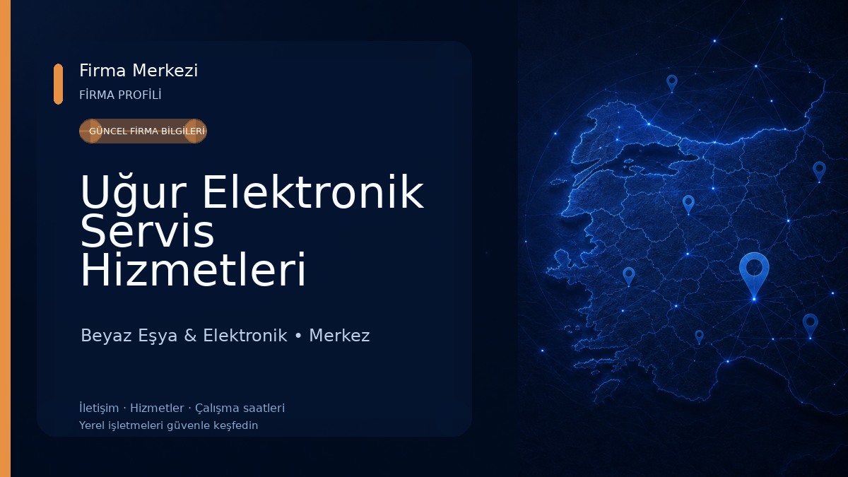 Uğur Elektronik Servis Hizmetleri Beyaz Eşya & Elektronik