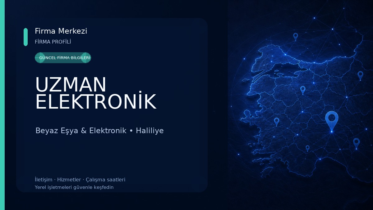 UZMAN ELEKTRONİK Beyaz Eşya & Elektronik