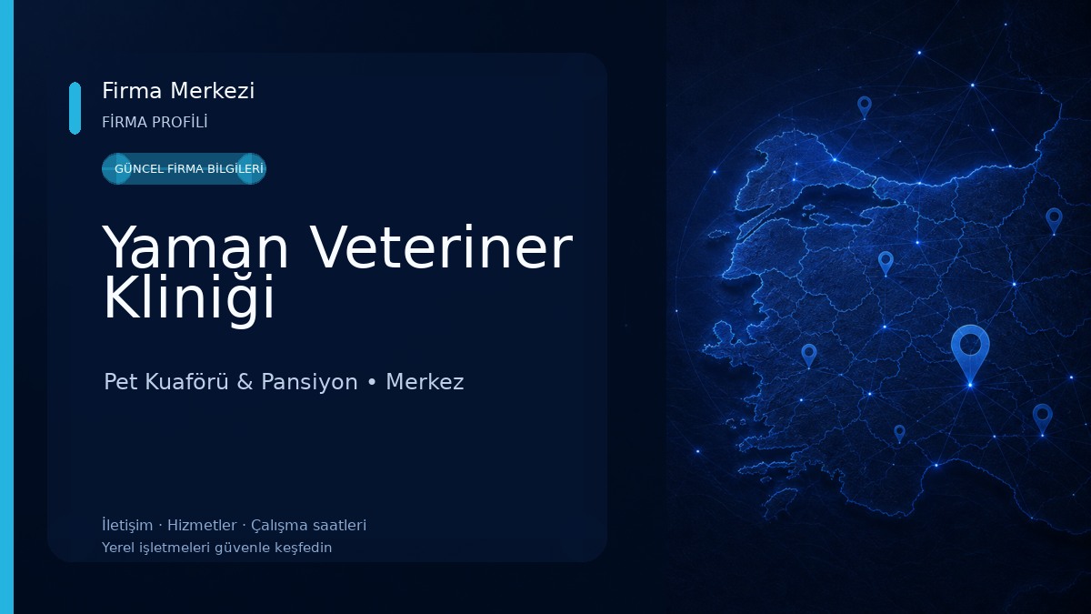 Yaman Veteriner Kliniği Pet Kuaförü & Pansiyon