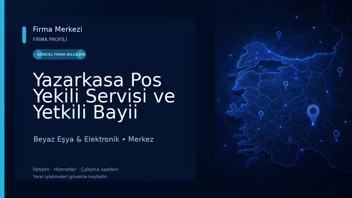 Yazarkasa Pos Yekili Servisi ve Yetkili Bayii Hugin - Paygo - inPos YÜKERİ ELEKTRONİK NEVSEHİR Beyaz Eşya & Elektronik