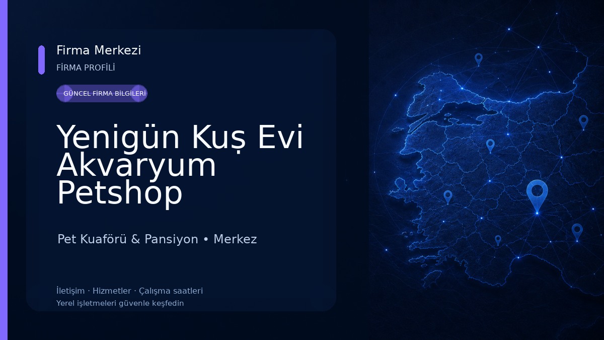 Yenigün Kuṣ Evi Akvaryum Petshop 