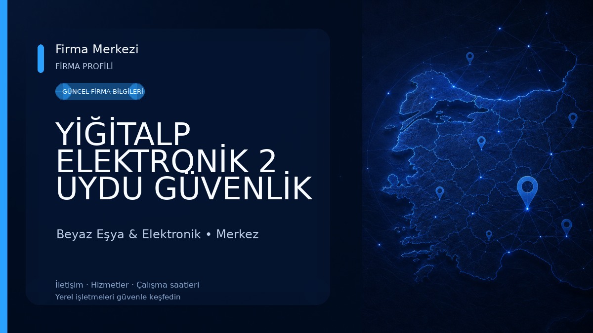YİĞİTALP ELEKTRONİK 2 UYDU GÜVENLİK SES SİSTEMLERİ BATMAN Beyaz Eşya & Elektronik