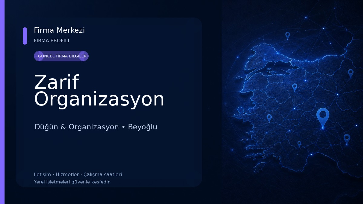 Zarif Organizasyon Düğün & Organizasyon