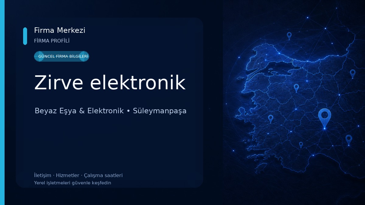 Zirve elektronik Beyaz Eşya & Elektronik
